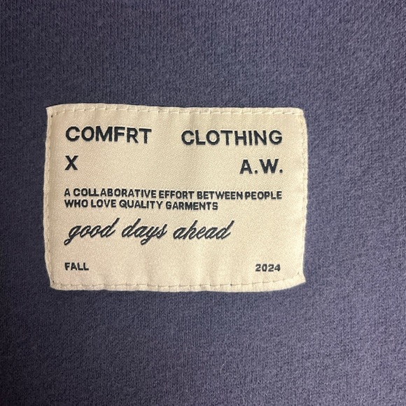 Comfrt Affirmation Sweatpants Blue Sz Small - Picture 6 of 14